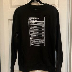 Upper playground crewneck sweater | Jerry Rice | cotton size medium